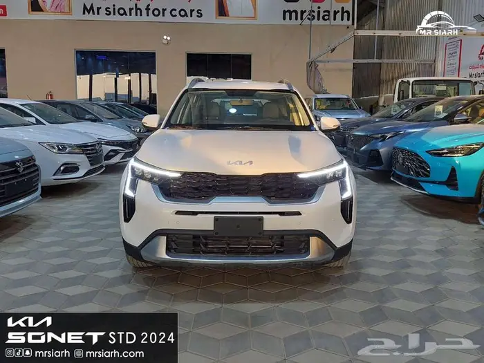 كيا سونيت ستاندر مطور الشكل الجديد 2024 0