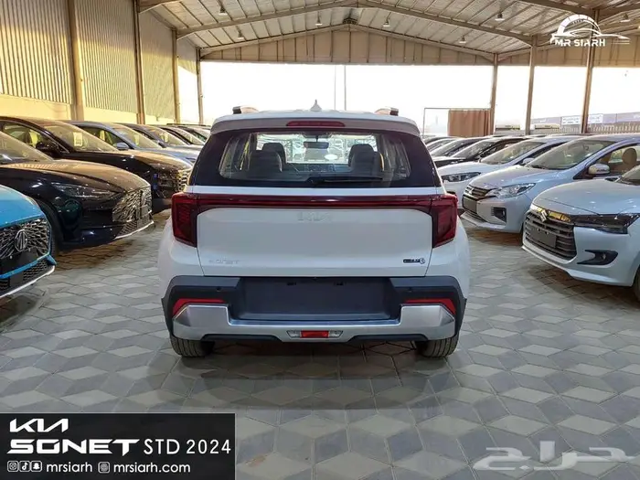 كيا سونيت ستاندر مطور الشكل الجديد 2024 4