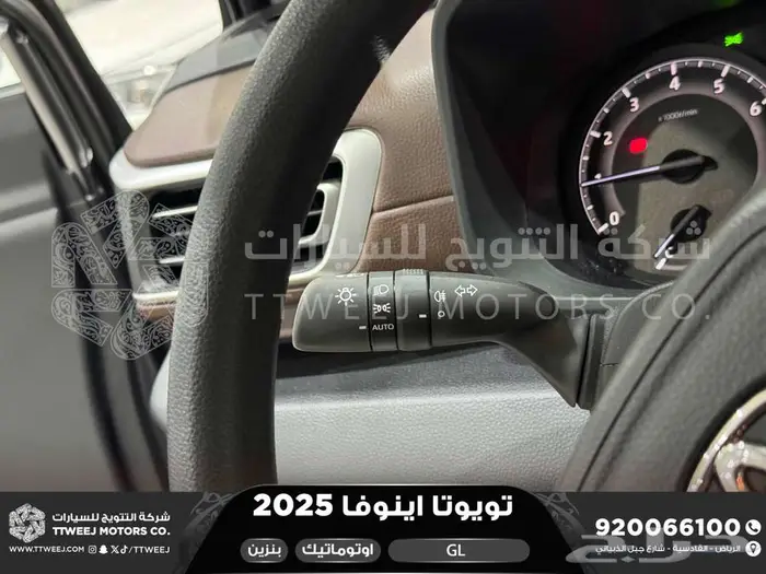 اينوفا ستاندر فضي بنزين 2025 اقل سعر كاش واقساط 6