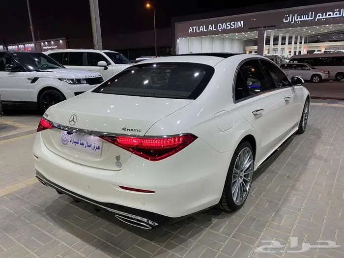 مرسيدس اس 500 موديل 2021 ابيض ماشيه 131000كم 30