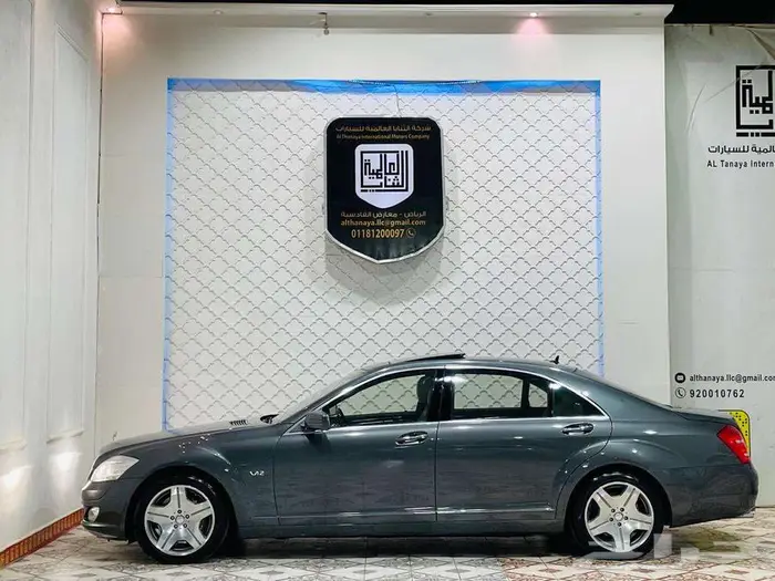 مرسيدس S600 موديل 2008 جفالي 9
