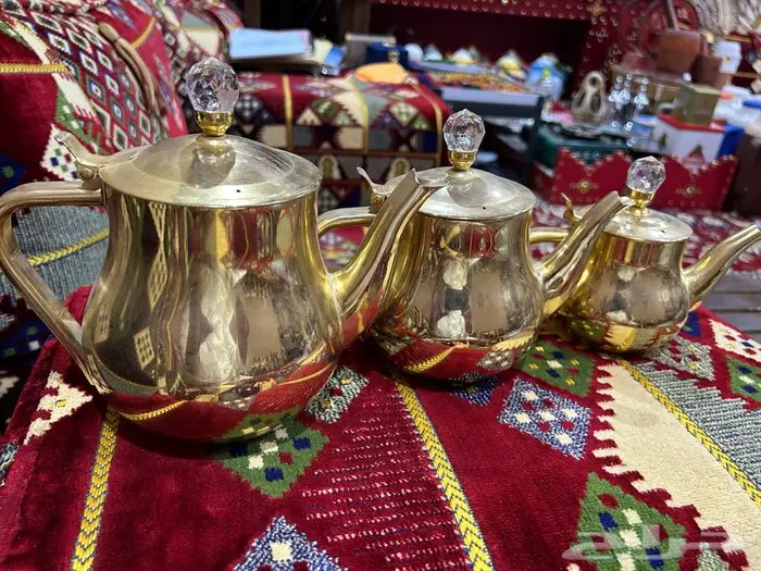 طقم اباريق كوري ذهبي 3