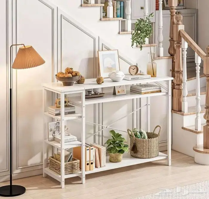 طاولة كونسول طاوله صالة مدخل موفرة للمساحه 0