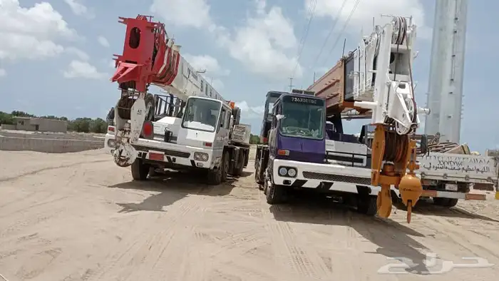 لتأجير جميع انواع الكرينات ورافعات شوكيه وسطحات 15