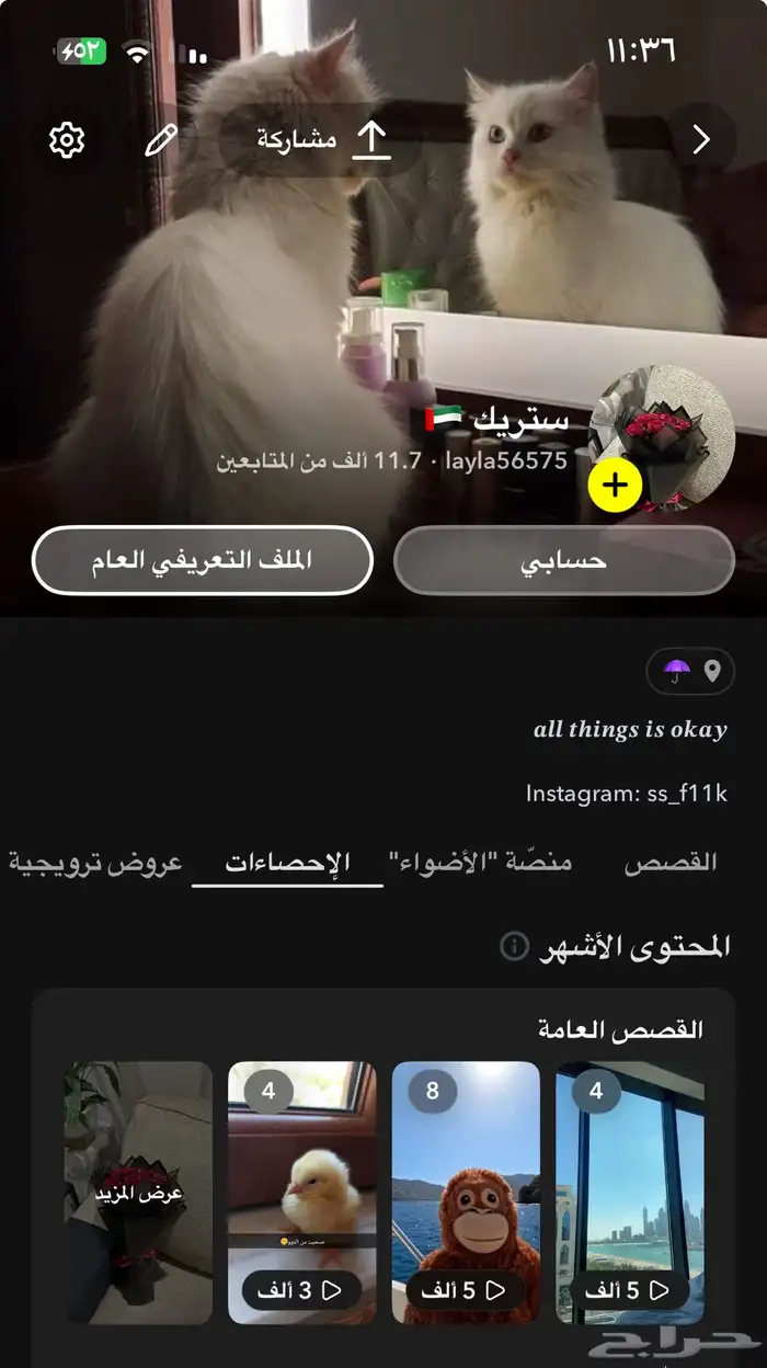 سناب شات 12 الف مشترك 0