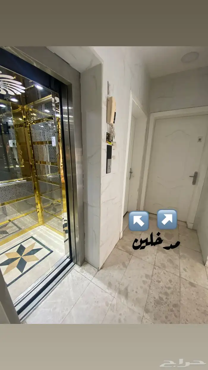 للبيع شقه ارضيه في حي الشعله 1