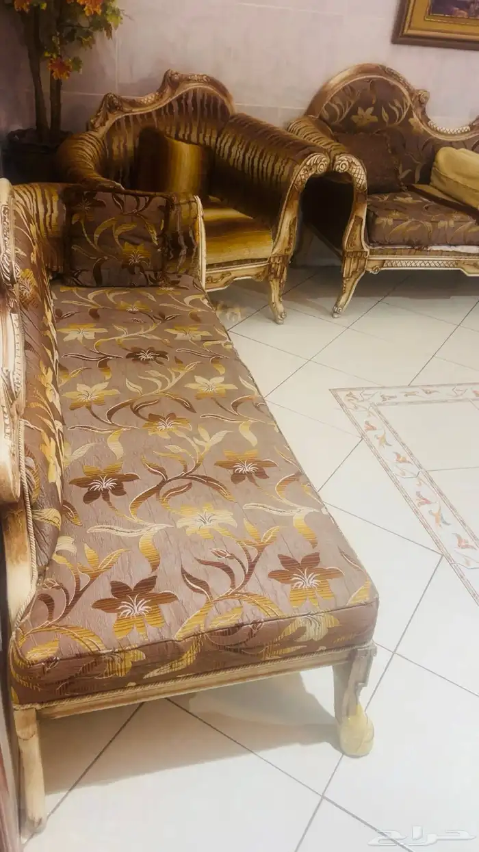 كنب تركي فخم 5 قطع 6