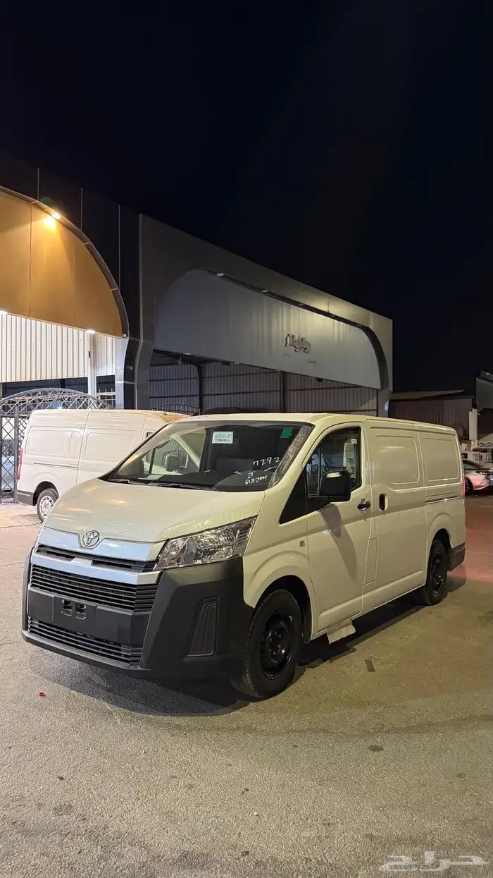 عرض خاص باص هايس بضاعة 2026 سقف منخفض ديزل سعودي قير عادي 0