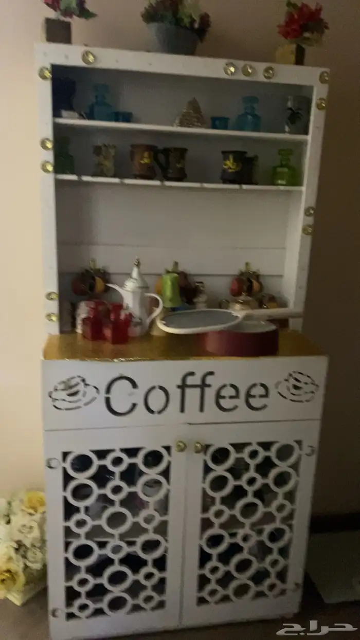 طاوله كوفي وأغراض للبيع 0
