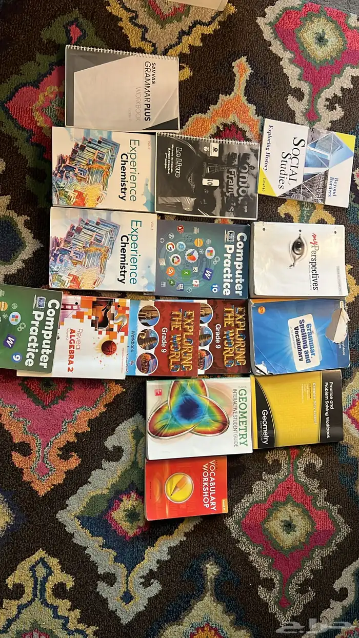 كتب مدارس انترناشونال قريد 11 و 10 و 9 استخدام نظيف 0