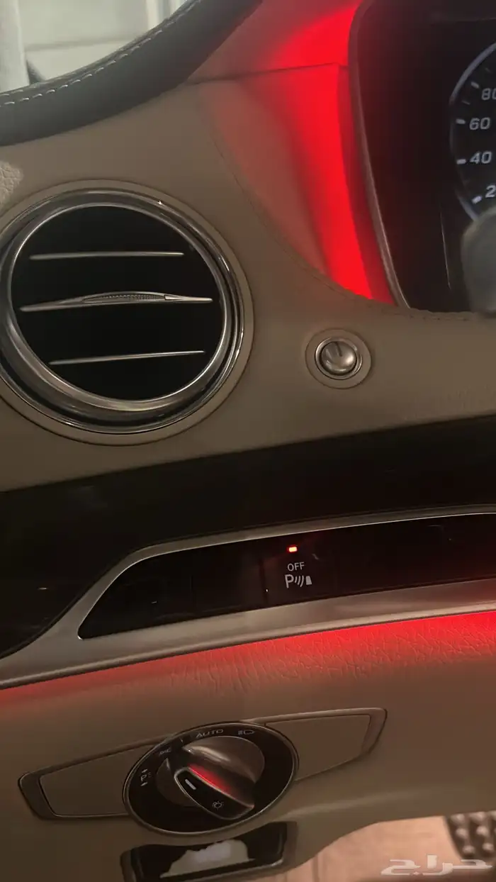مرسيدس 2016 s400 بدي ومحركات وكاله زر واحد 9