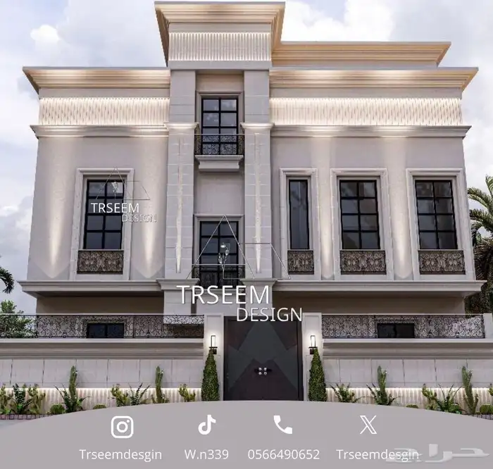 مهندسة معمارية ومصممة متخصصة بالتصميم الداخلي والخارجي 9