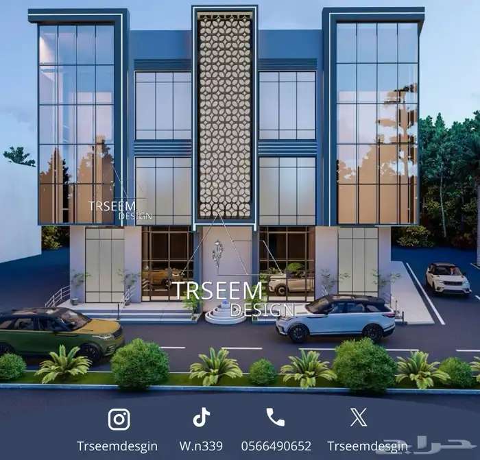 مهندسة معمارية ومصممة متخصصة بالتصميم الداخلي والخارجي 7