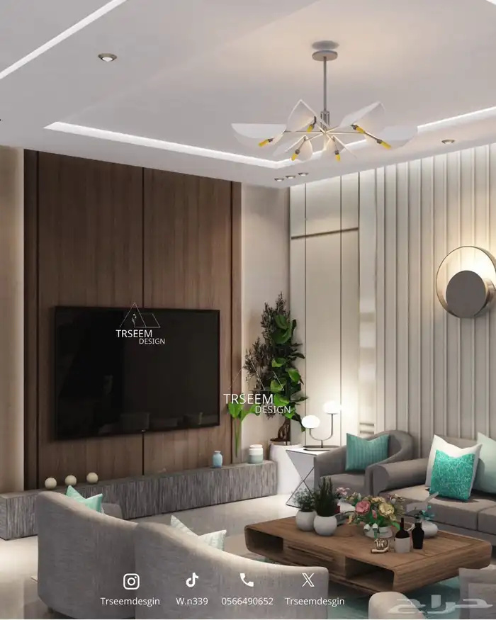 مهندسة معمارية ومصممة متخصصة بالتصميم الداخلي والخارجي 27