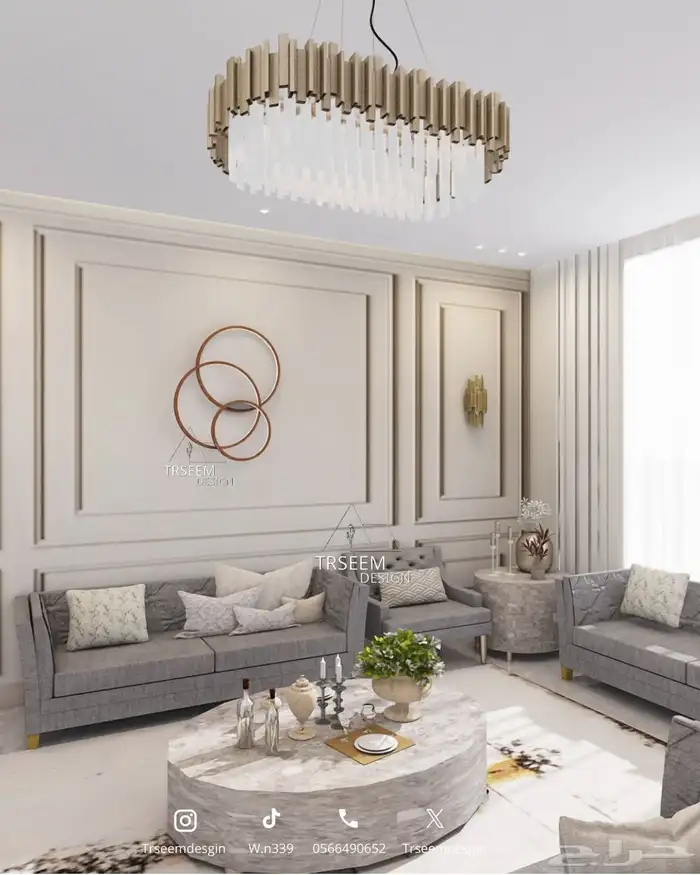 مهندسة معمارية ومصممة متخصصة بالتصميم الداخلي والخارجي 25