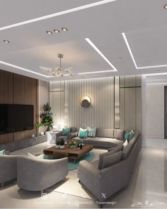 مهندسة معمارية ومصممة متخصصة بالتصميم الداخلي والخارجي 31