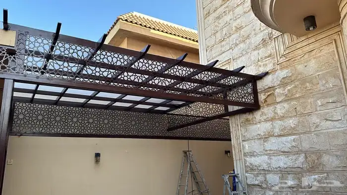 ميازين حديد مع درج حديد مضلات سواتر 13