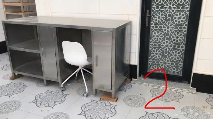 طقم مطبخ ستيل ثقيل اصلي 1