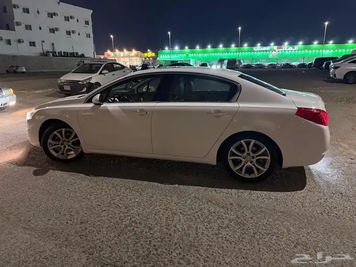 بيجو 508 2013 ابيض لؤلؤي 4