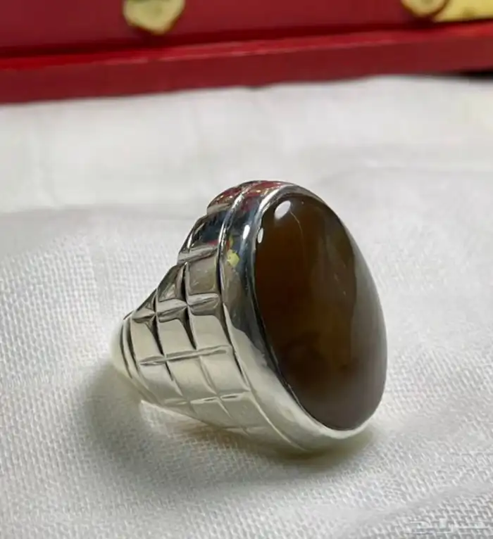 خاتم عقيق يماني . 3