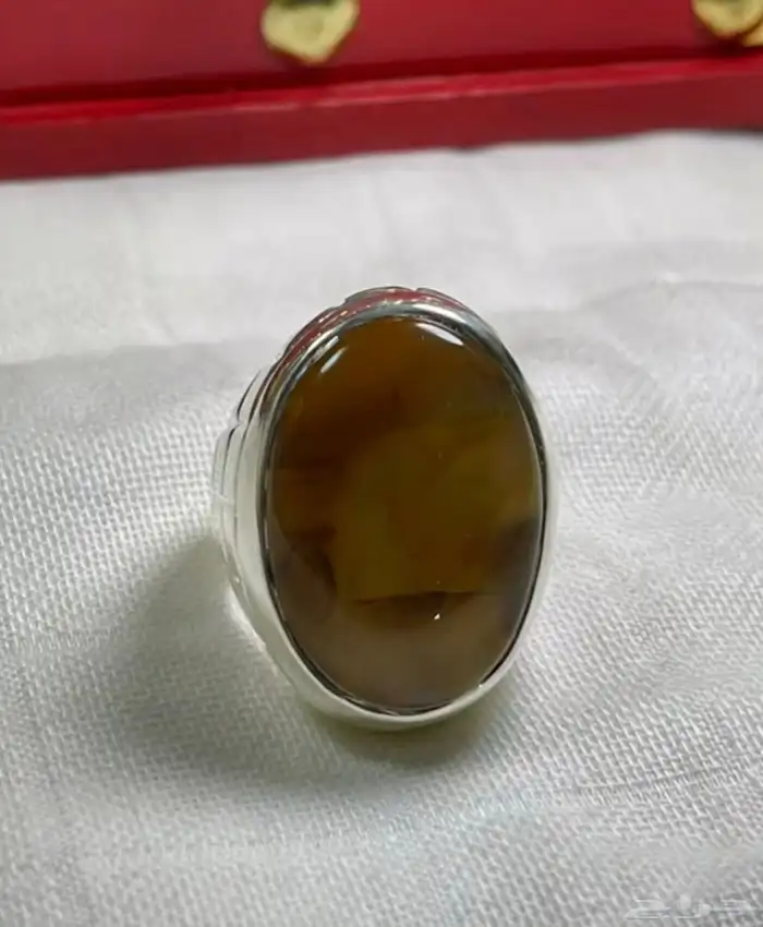 خاتم عقيق يماني . 0