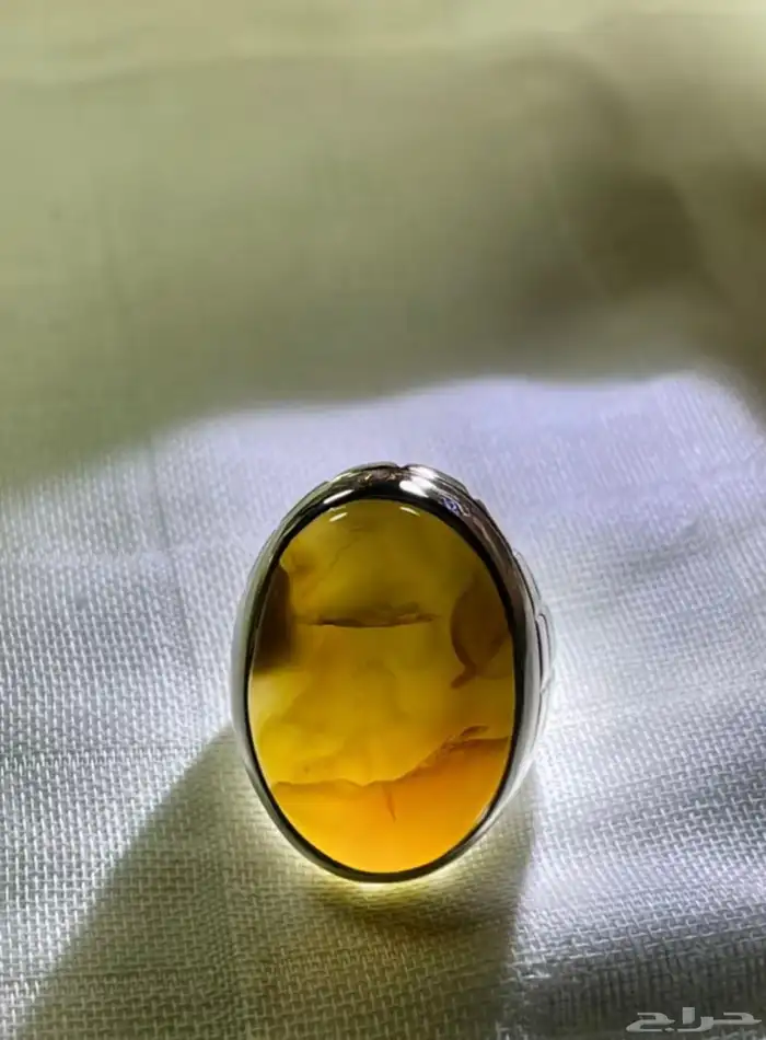 خاتم عقيق يماني . 2