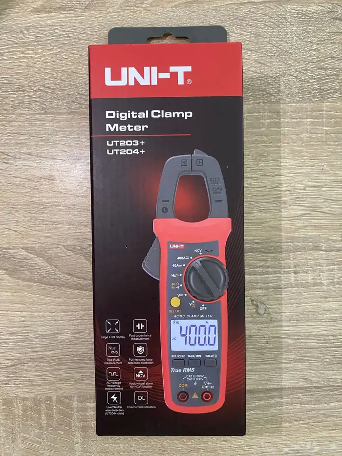 جهاز قياس كهرباء كلامب ميتر UNI-T UT203 ديجيتال اصلي 3