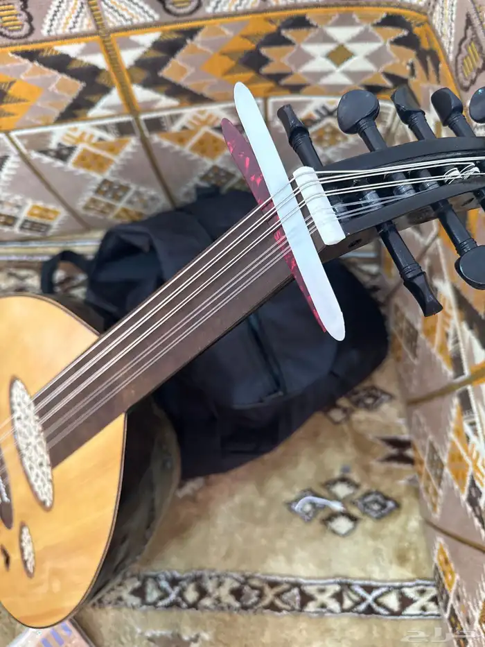 عود بحريني ابو قلبين جديد معه ثلاث ريش واوتار 3
