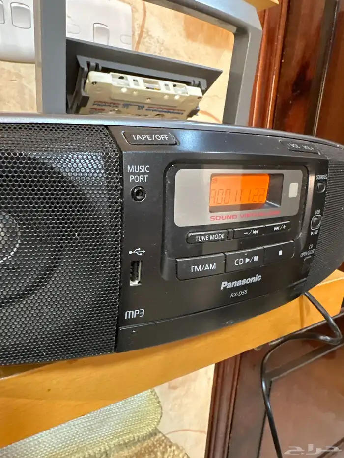 جهاز بناسونيك RX-D55 للبيع نضيف جدا 4