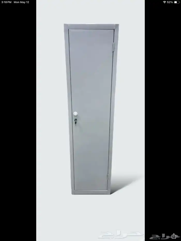 دولاب ملابس بابين و باب واحد حديد 3