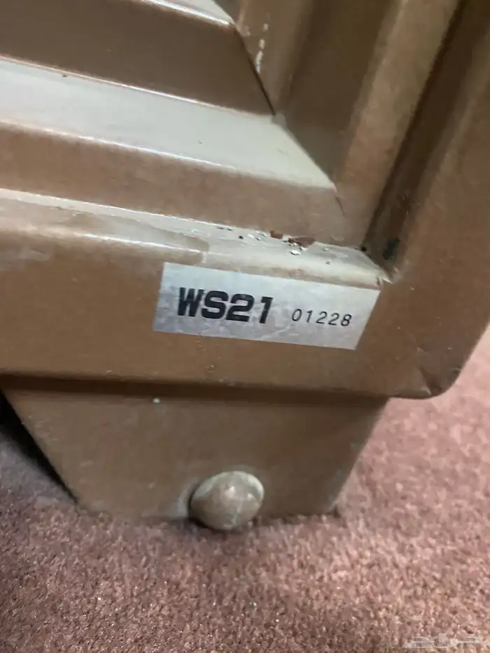 خزنة يابانية تراثية   Vintage Japanese Safe 2