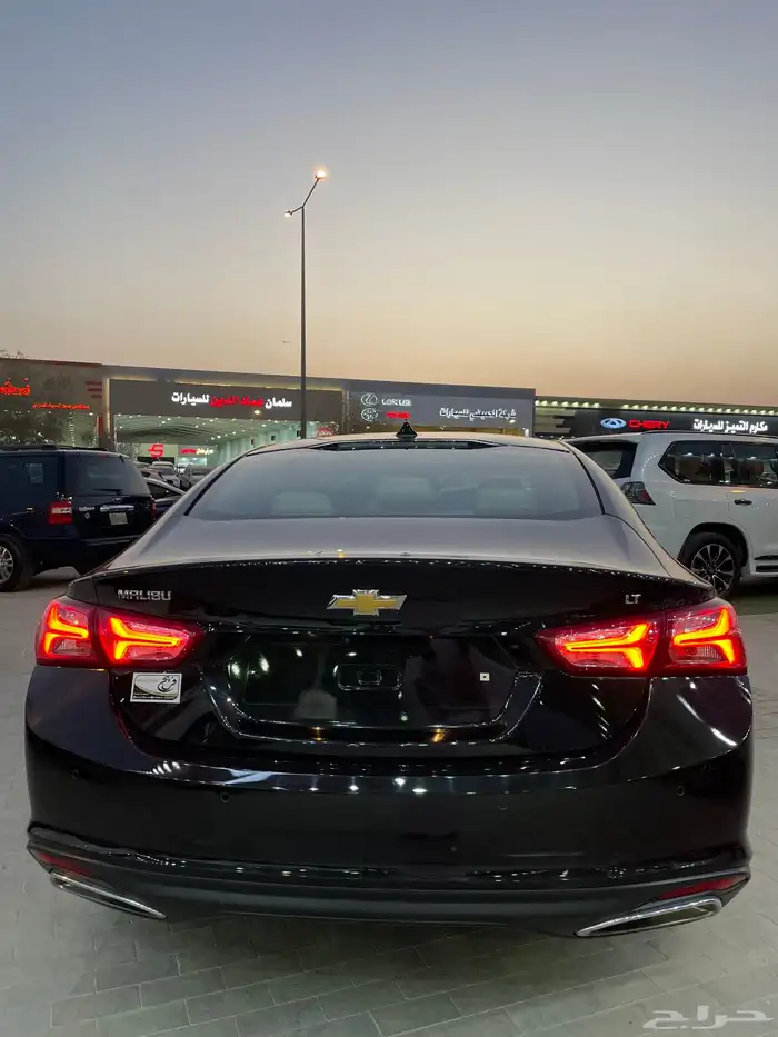 شفروليه ماليبو 2020LT ممشي قليل داخلي بيج (بنزين)2.0L 4
