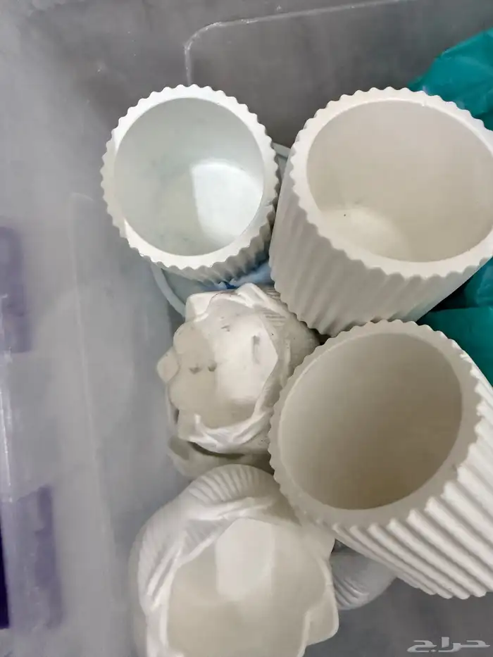 اعمال يدويه بالجبس الفرنسي 2