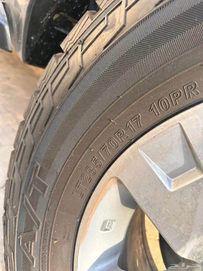 كفرات فتك نص حجري ريدانز للبدل بكفرات دانلوب 2
