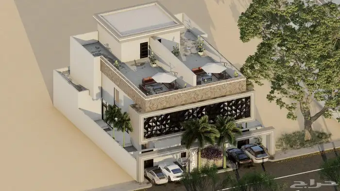 تصميم معماري مخططات واجهات وحدائق 36