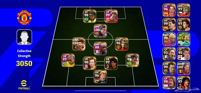 حساب إي فوتبول ليجندز Efootball Legends Account 0