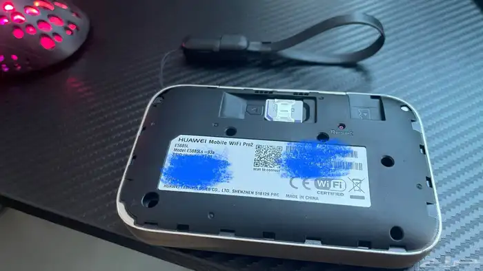 راوتر متنقل مع بنك طاقة هواوي برو2 5