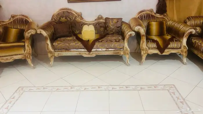 كنب تركي فخم 5 قطع 4