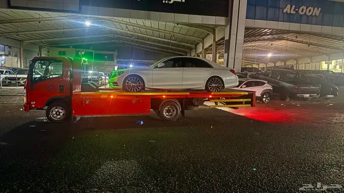 سطحه هيدروليك الباحه نقل سيارات 1