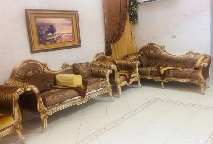 كنب تركي فخم 5 قطع 1