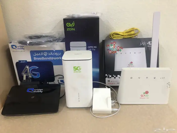 راوتر ( زين 5G-موبايلي-جو ) 4