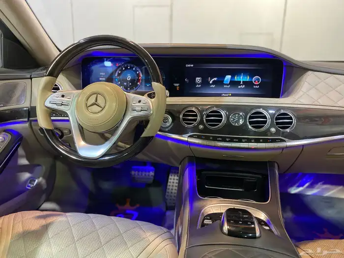 مرسيدس S560 2018 بحاله نظيفه جدا 6