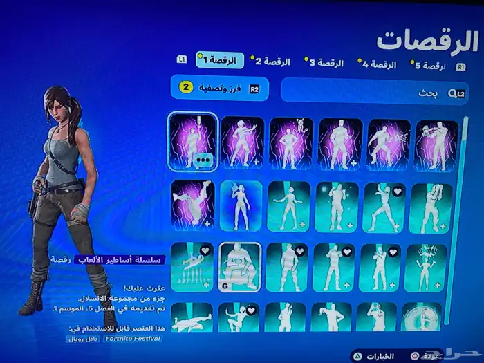 حساب فورت نايت نادر 344 سكن 17