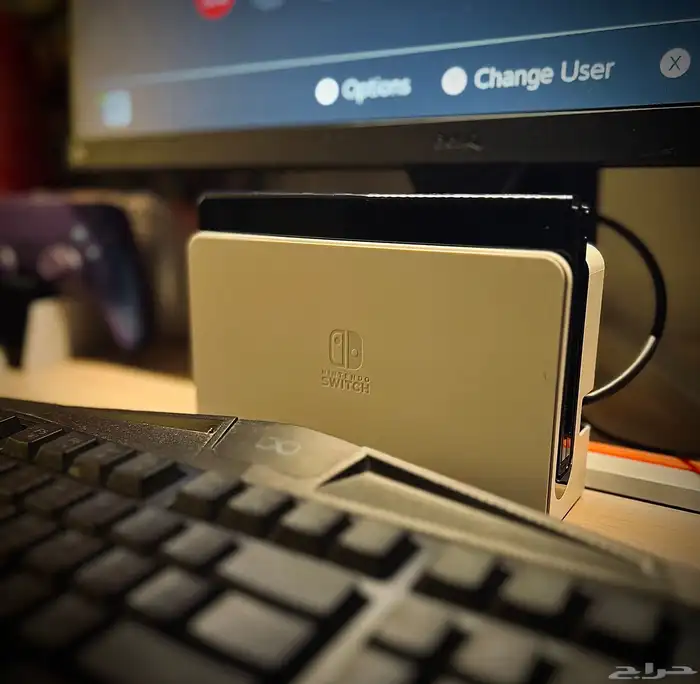 نتندوسويتش اولد ابيض nintendo switch oled 2