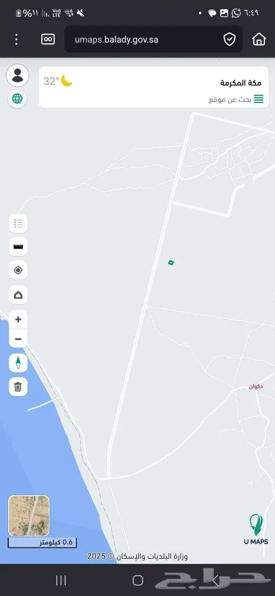 ارض للبيع بالليث 90 الف 0