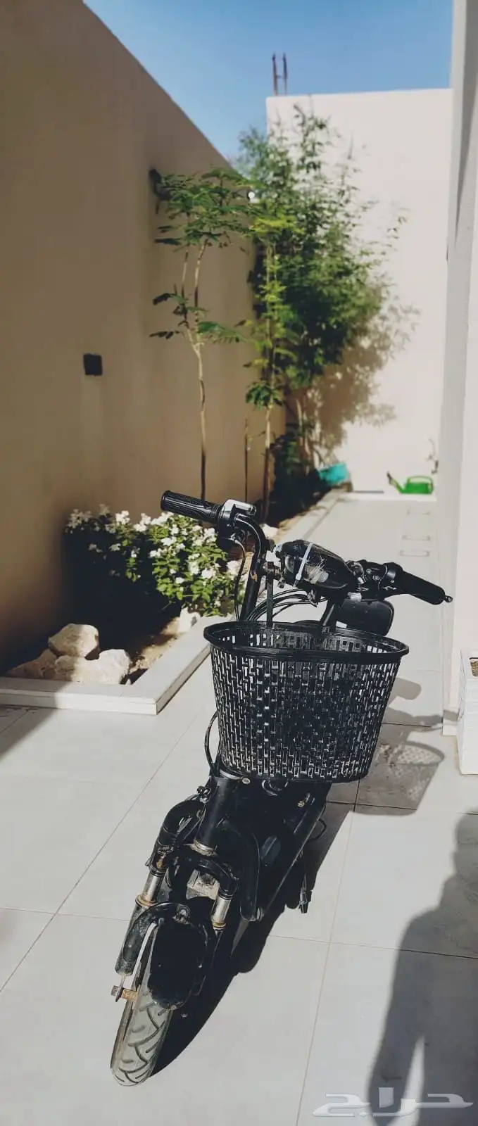 سكوتر كهربائي مع مقعده خلفيه 0