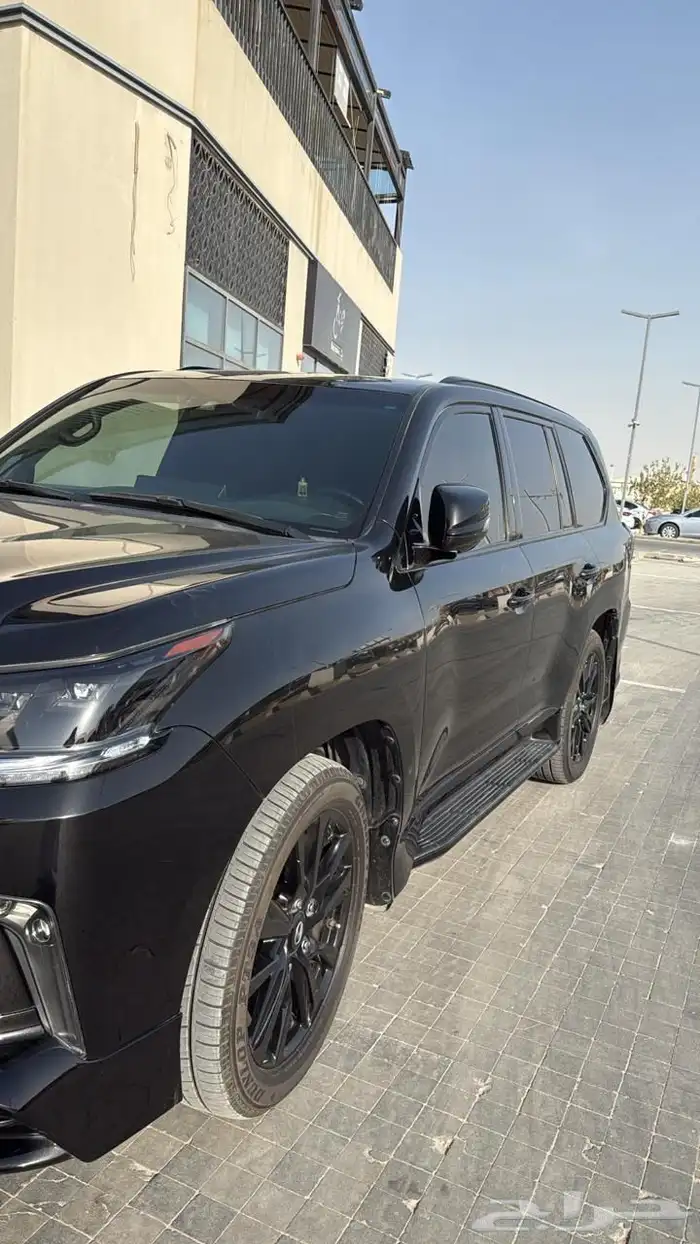 2020 Lexus LX Black Edition in storage 0