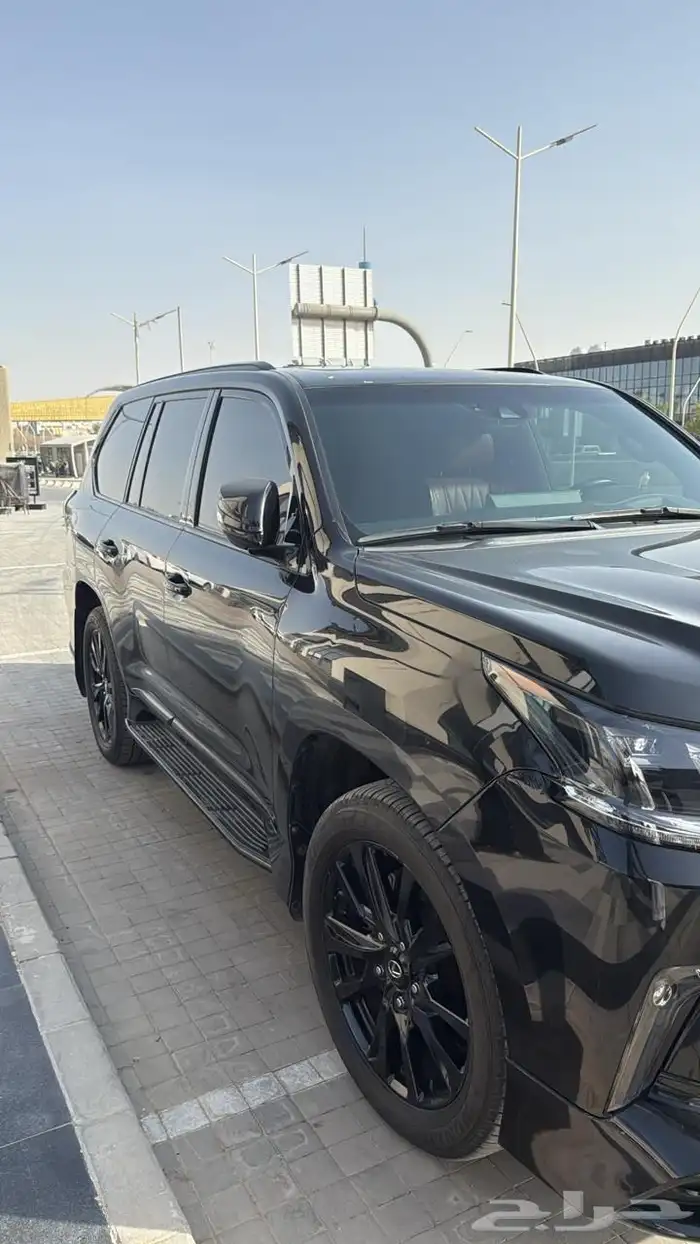 2020 Lexus LX Black Edition in storage 1
