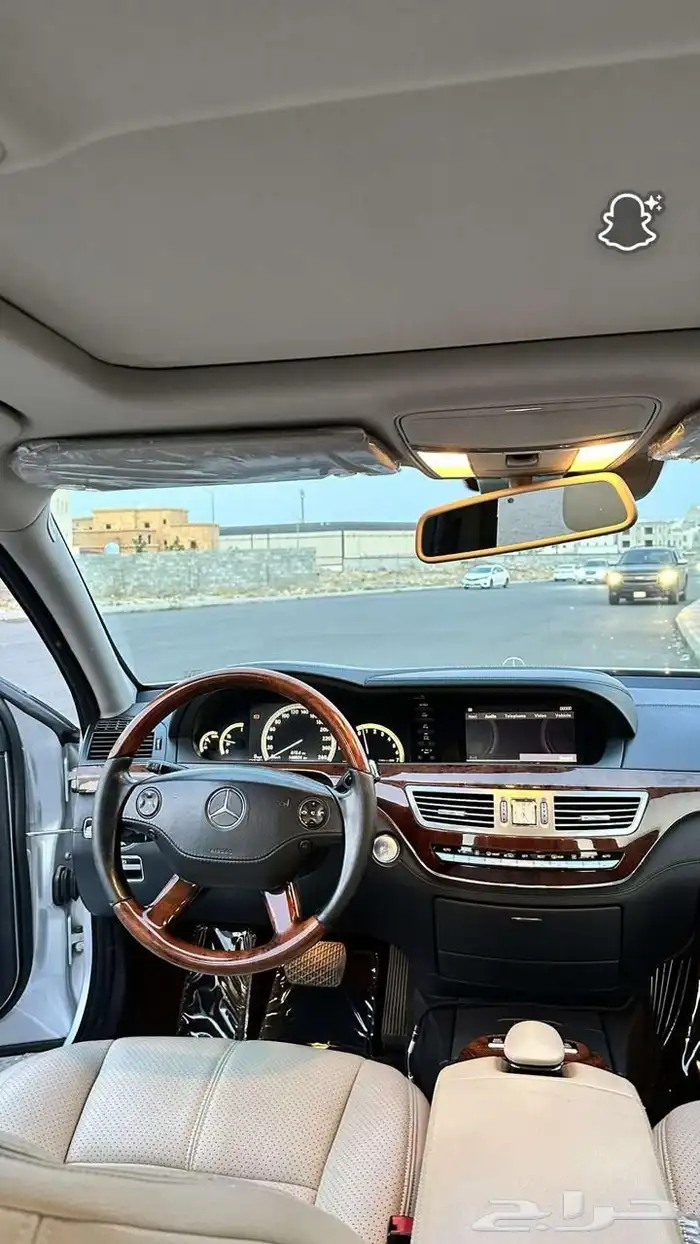 مرسيدس بانوراما موديل 2008 حجم S500 AMG 12