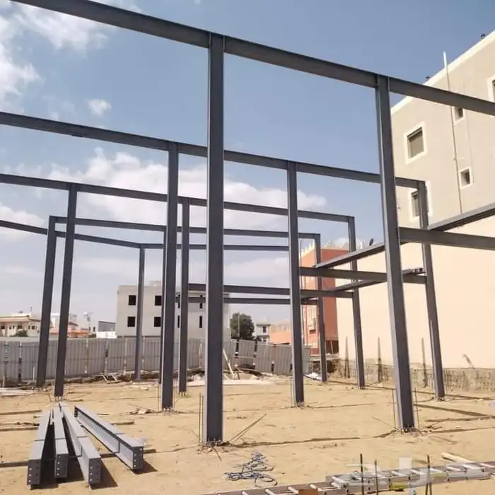 ميازين حديد مع درج حديد مضلات سواتر 6